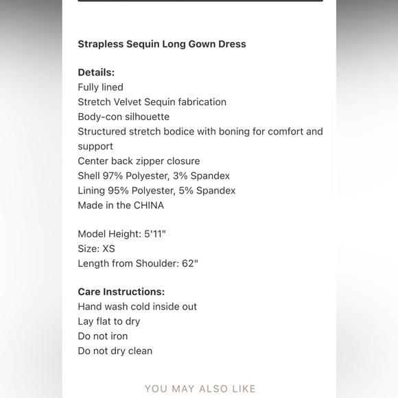 BNWT Helsi Serena gown Iridescent multi/black XL - Picture 7 of 8